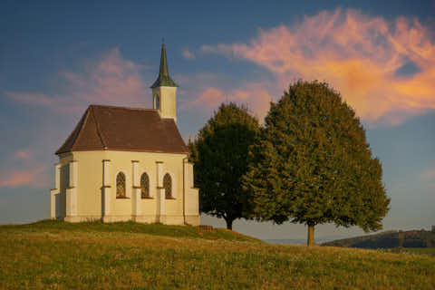 Gemeinde Kößlarn Landkreis Passau Leithenkapelle Wallfahrtskapelle zur Schmerzhaften Muttergottes (Dirschl Johann) Deutschland PA